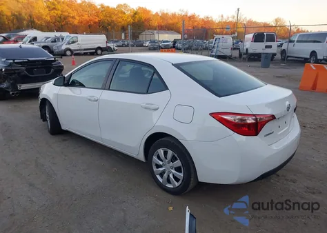 2017 Toyota Corolla Le из США, поврежденный, VIN 5YFBURHE5HP641809